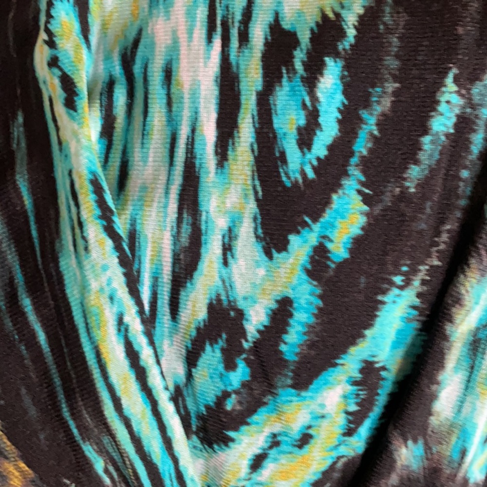 Worthington Woman’s Capped Sleeve Top Size Medium - Picture 5 of 8